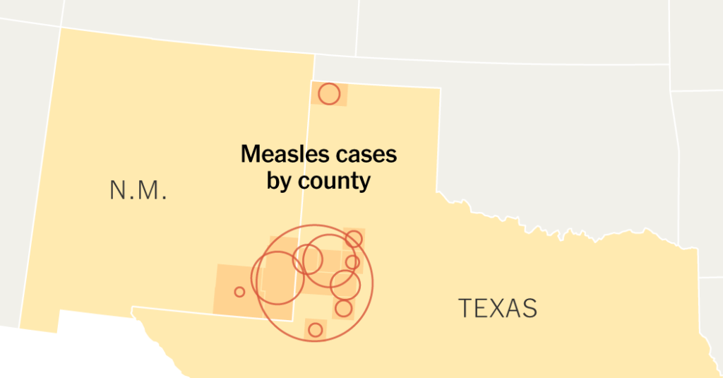 Measles in the U.S.: Latest Maps and Cases