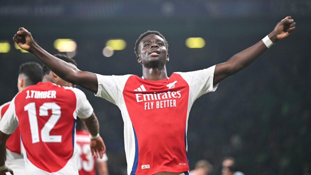 Bukayo Saka returns from injury in huge boost for Arsenal
