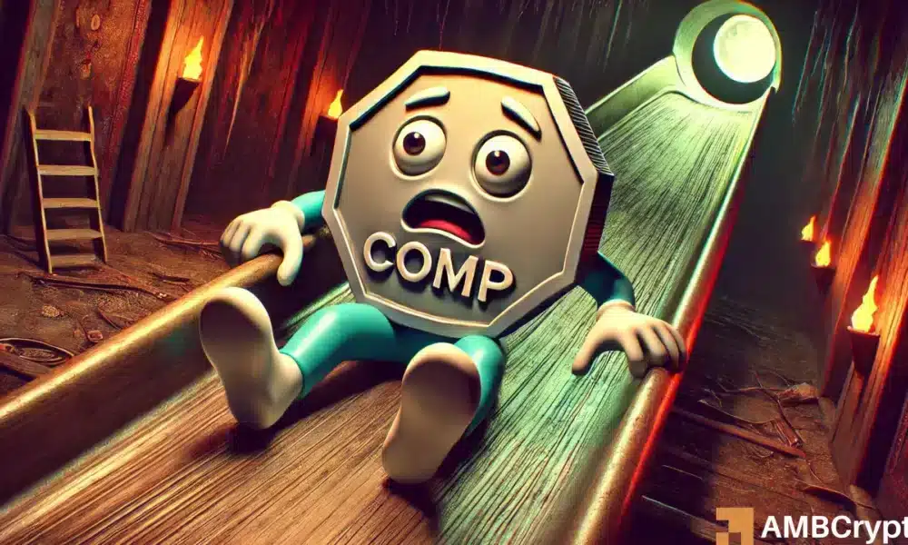 COMP at a critical level - Will it see a steep drop to $23?