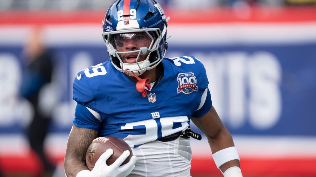 Giants RB Tyrone Tracy Jr. perfecting footwork