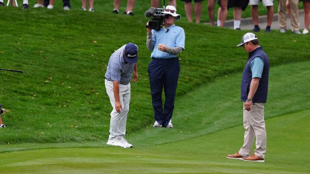 'It was fascinating': J.J. Spaun receives advantageous drop during Players final round
