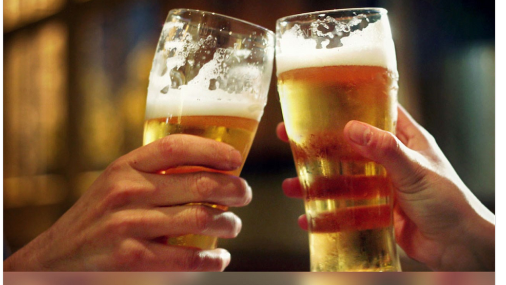 Study finds that heavy drinking could cause brain lesions