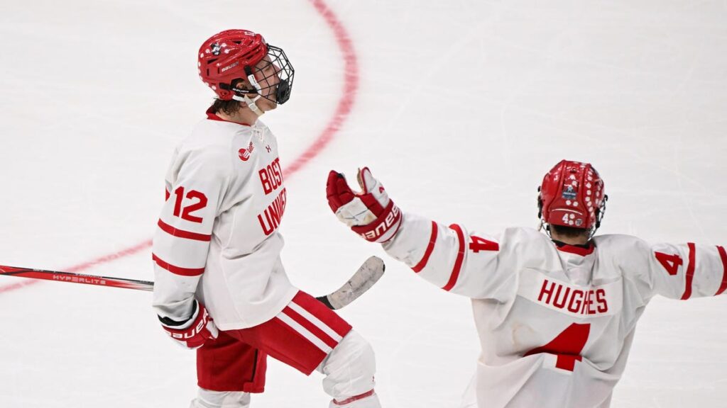 NCAA hockey championship matchup set