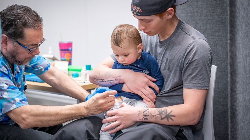 US may have millions more measles cases over next 25 years if childhood vaccination rates continue to decline, study says