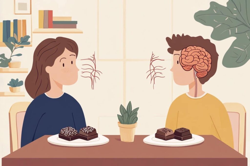 Vagus Nerve Signals Link Diet to Socio-Economic Background