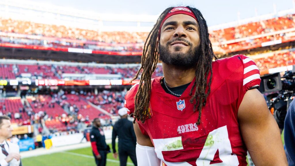 49ers make Fred Warner the NFL's highest-paid LB with new extension