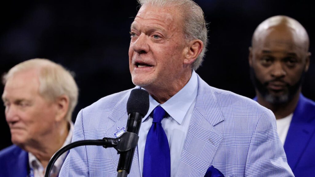 Indianapolis Colts wearing jersey patch in 2025 for owner Jim Irsay