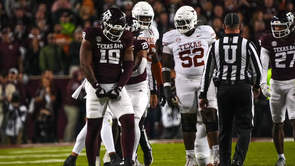 Texas A&M HC Mike Elko believes he'll produce double-digit draft picks