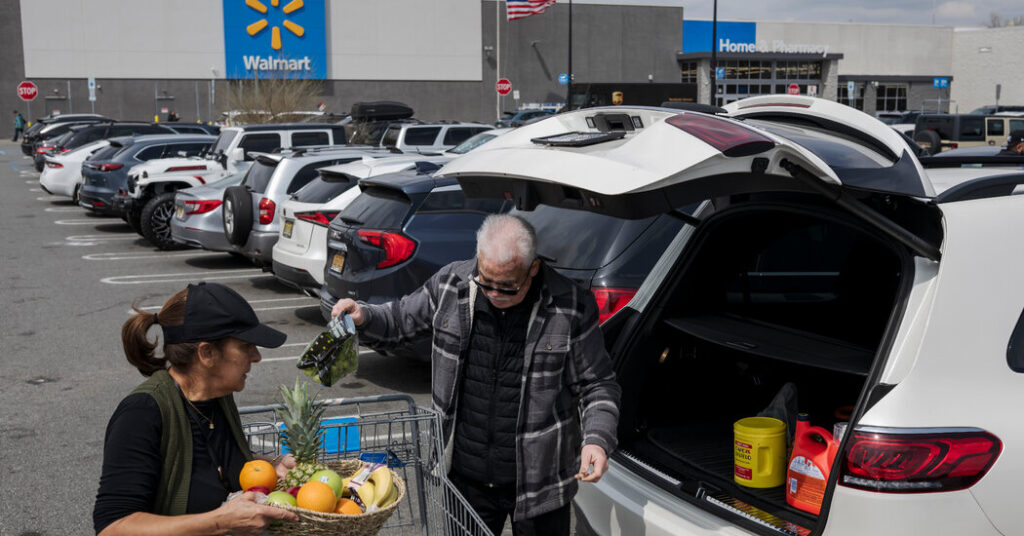 Trump Tells Walmart to ‘Eat the Tariffs’ After Retailer Says Prices Could Rise
