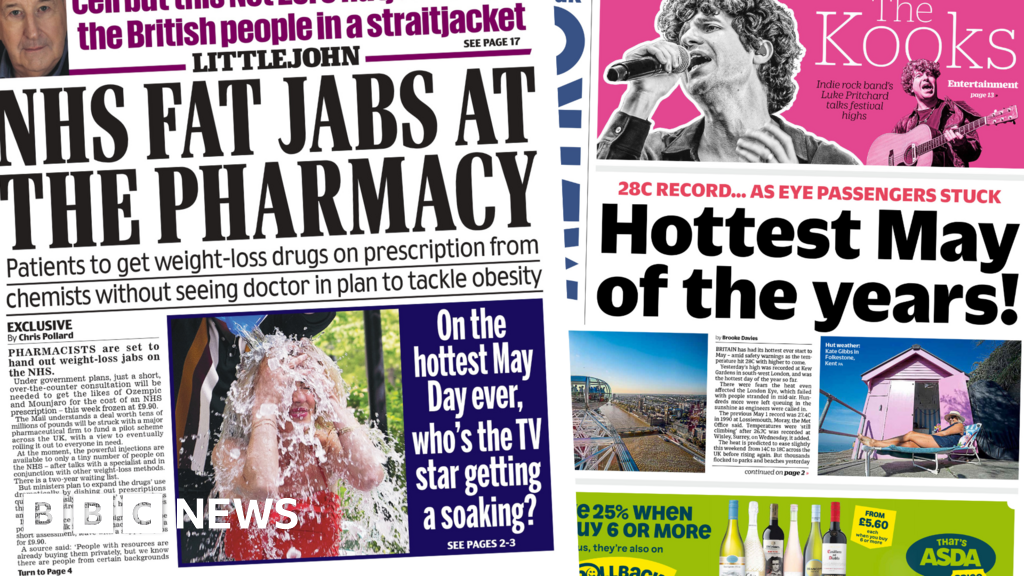 Weight loss jabs 'at chemist' and 'hottest' May