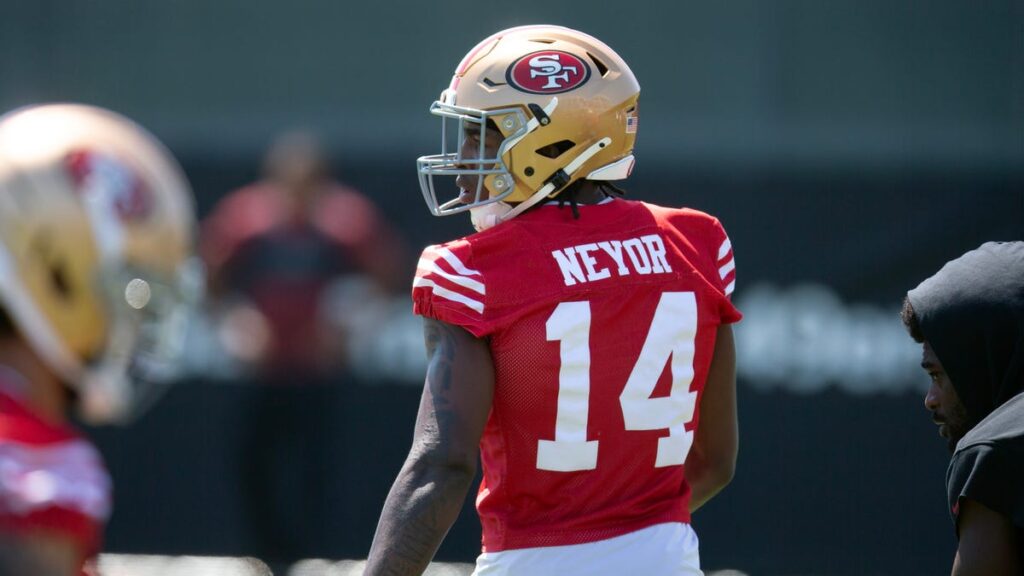 49ers TE George Kittle dubs undrafted WR Isaiah Neyor 'a freak'