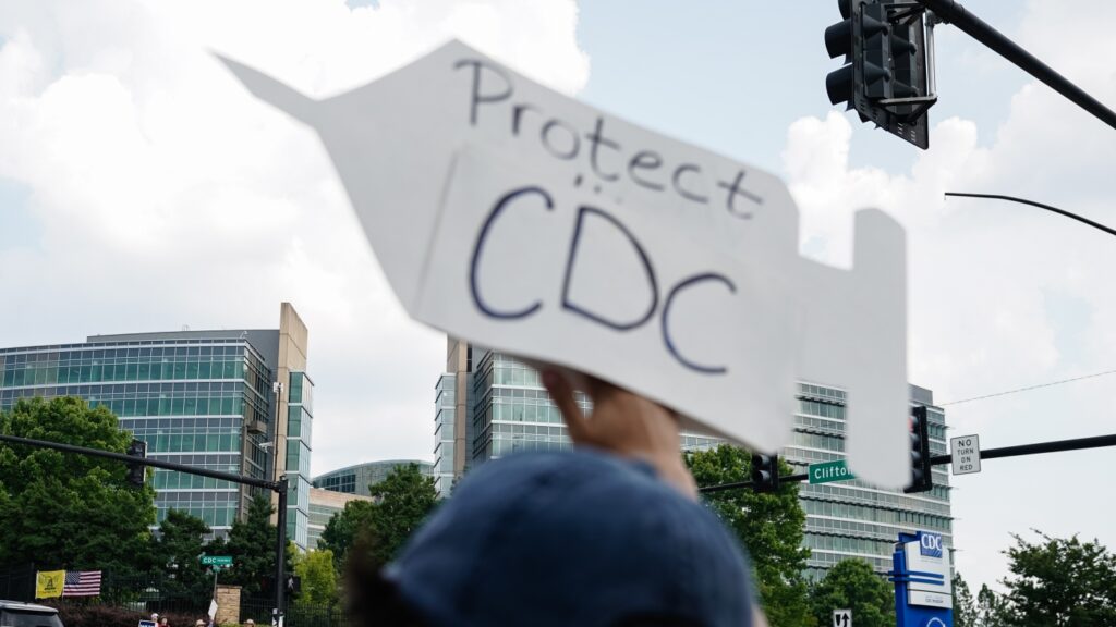 CDC sources say its funding is coming at 'eyedropper' pace, hurting states and cities : Shots