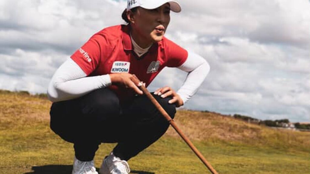 This LPGA major winner warmed up for Scottish with hickory clubs