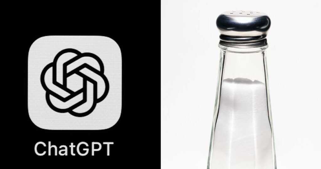 Man who asked ChatGPT about cutting out salt from his diet was hospitalized with hallucinations