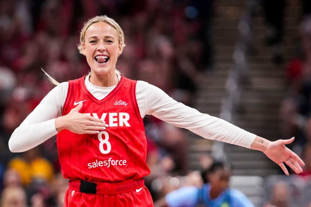 “Focus on Basketball”: Caitlin Clark Shuts Down Sophie Cunningham’s Swimsuit Plea