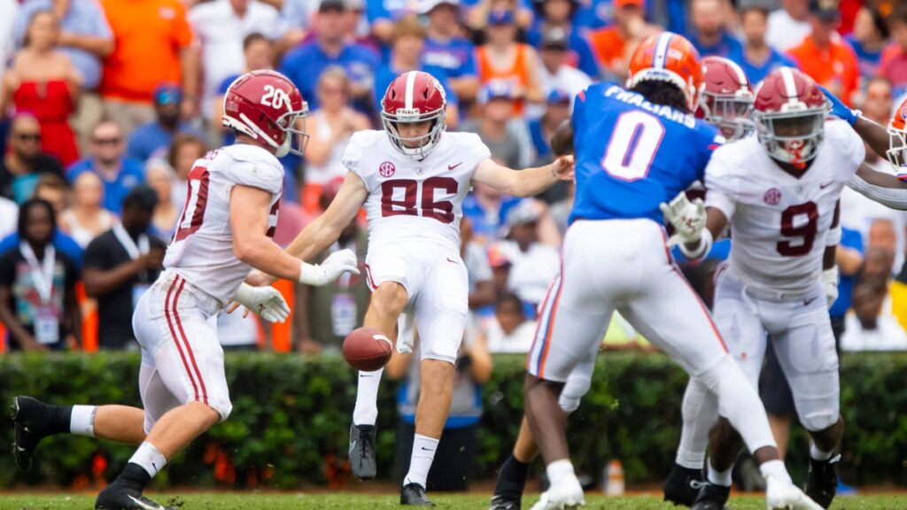 New Orleans Saints release former Alabama football punter James Burnip