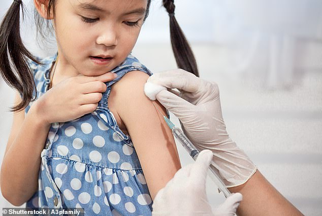 Hospitalizations reach near-record high for highly contagious virus... as CDC pushes mass vaccinations