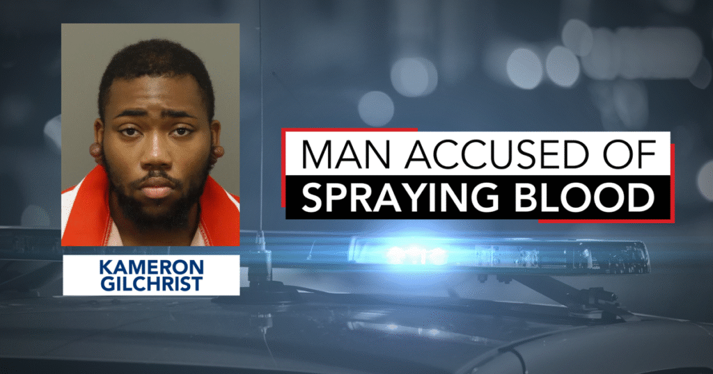Raleigh man accused of spraying health workers with blood, exposing two to HIV :: WRAL.com