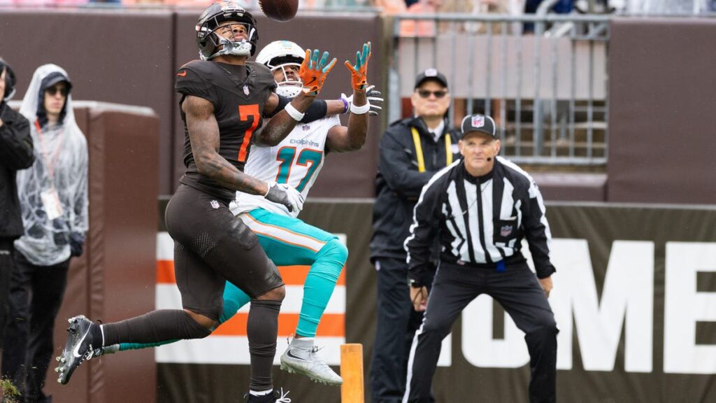 New Browns CB Tyson Campbell announces his presence with pick-six
