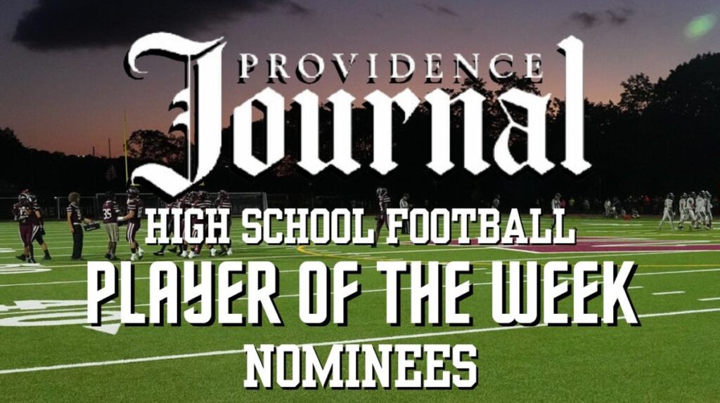 Vote for Providence Journal Week 4 High School Football Player of the Week