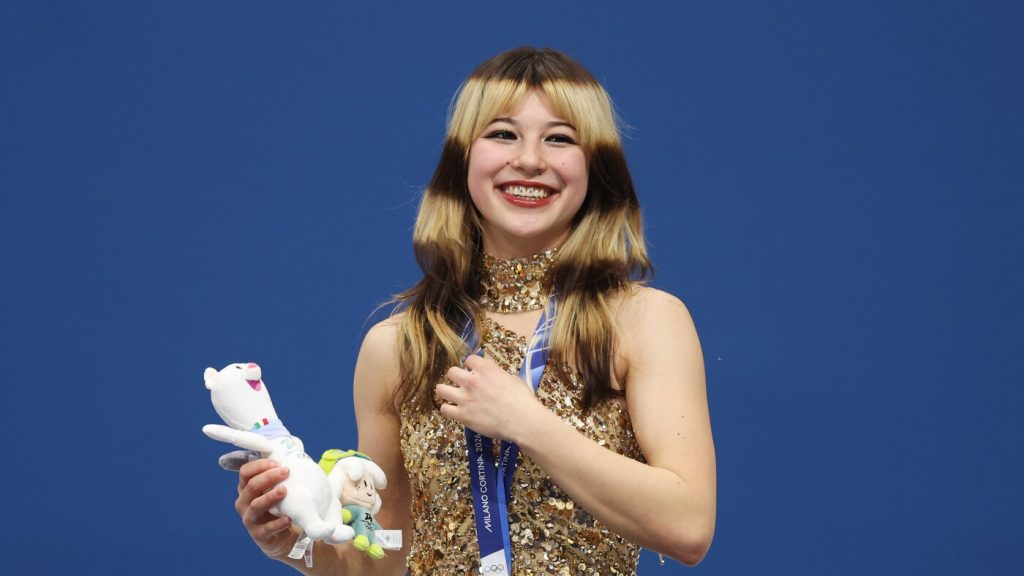 Alysa Liu captures Olympic gold in figure skating for the United States.