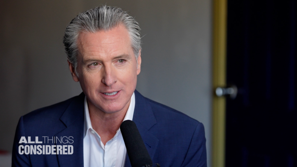 California Governor seeks to maintain party momentum as his term concludes.
