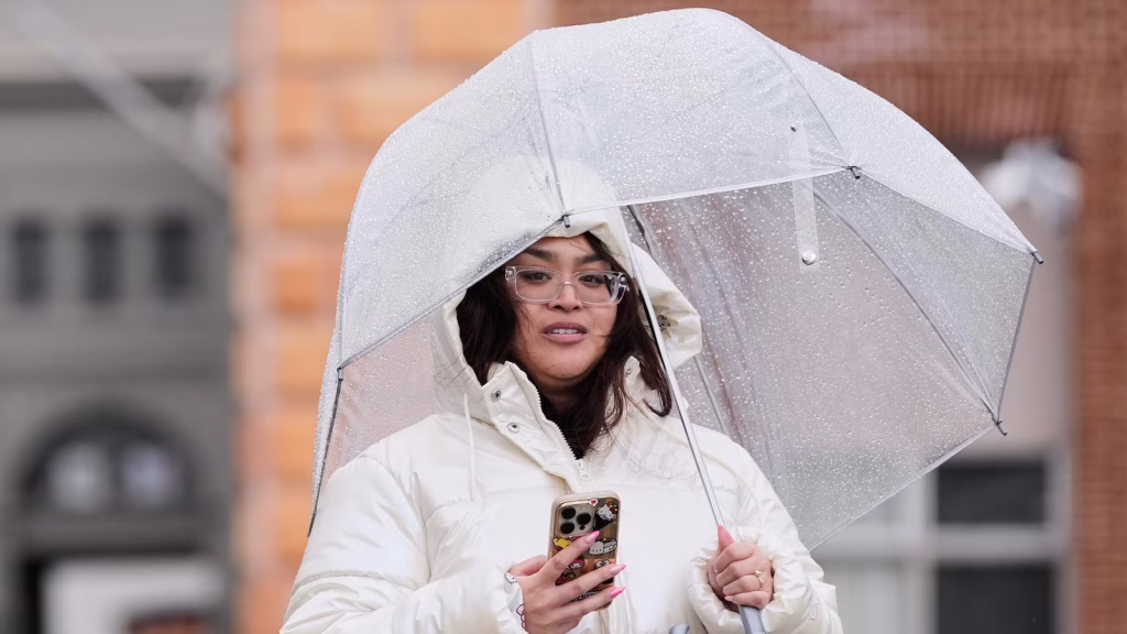 California experiences severe winter storm bringing strong winds, heavy rainfall, and snowfall.