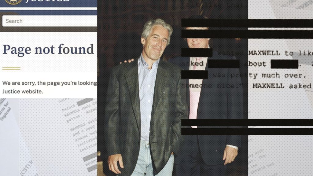 DOJ deleted and kept secret Epstein documents linked to Trump allegations
