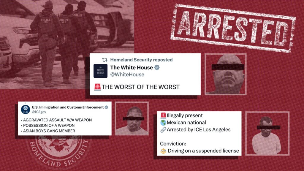 Government Claims It Is Targeting Serious Criminals for Deportation
