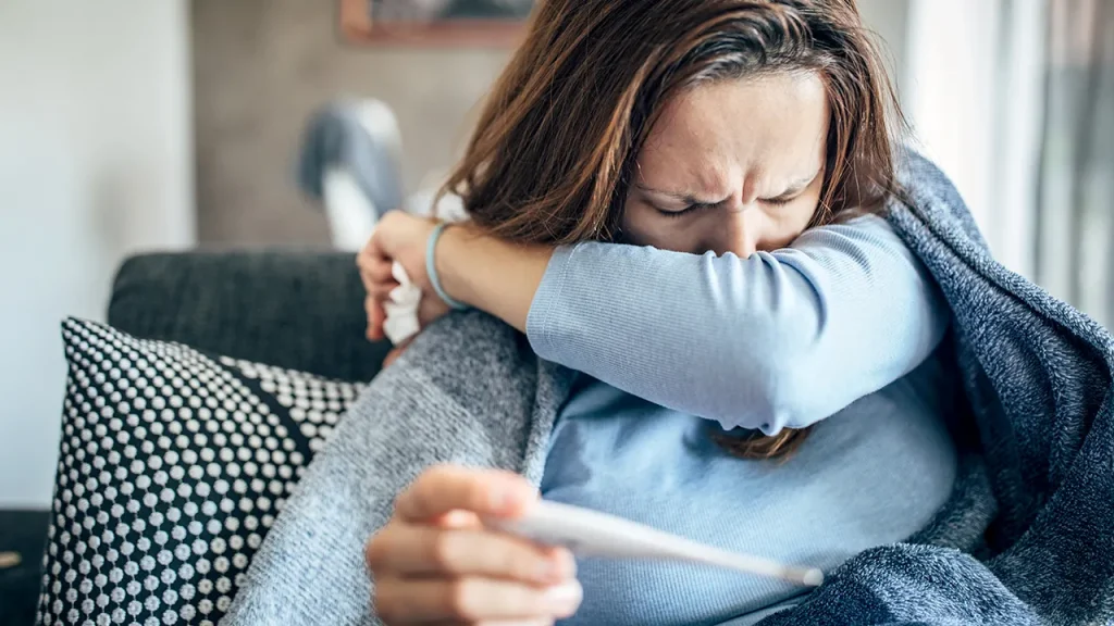 Health expert predicts flu season may continue into spring months.