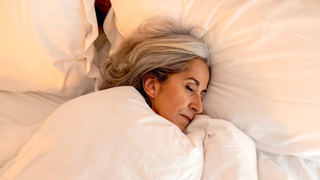 Higher bedroom temperatures exceeding 75°F associated with increased heart strain in older individuals.