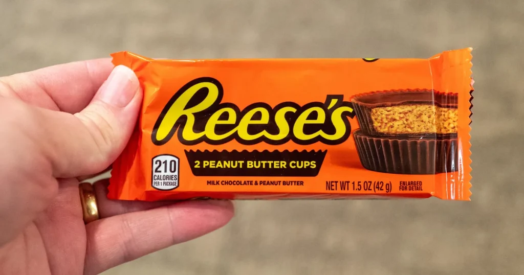 Inventor's grandson claims Hershey is discreetly altering Reese's Peanut Butter Cup recipe.