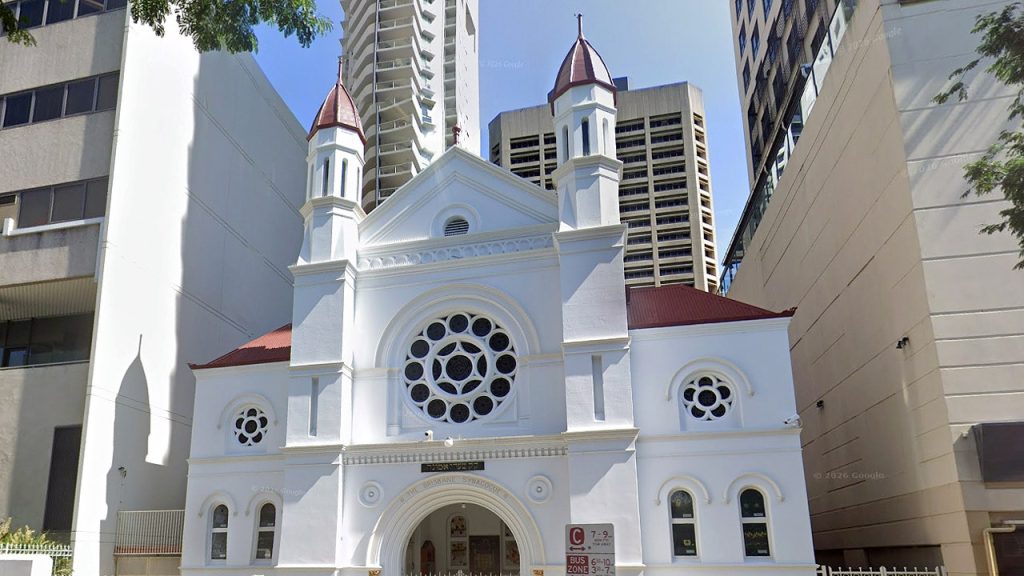 [Man faces charges for reportedly vandalizing synagogue with vehicle in Brisbane.