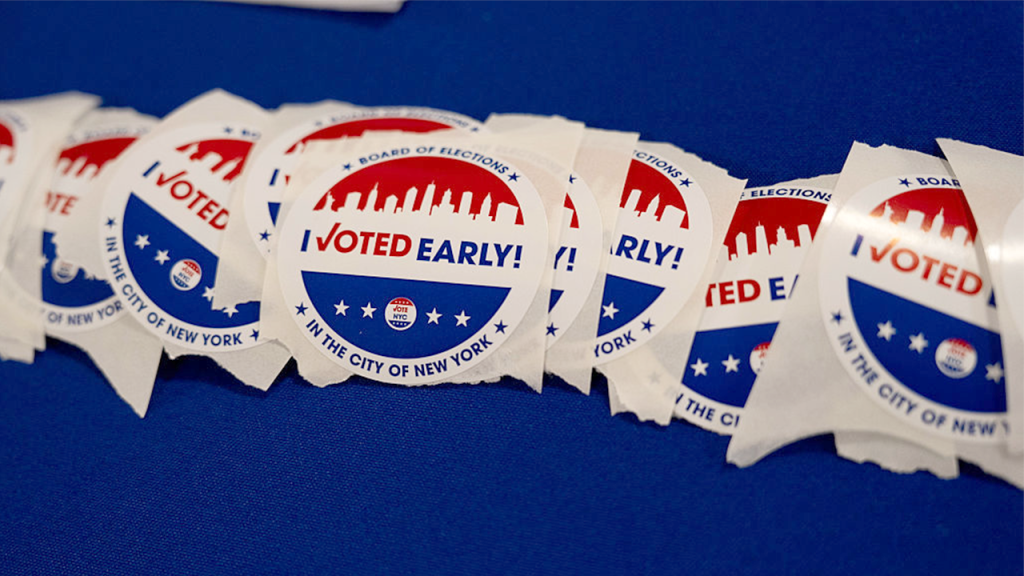 New York City election official indicates willingness to handle voter applications from non-citizens.