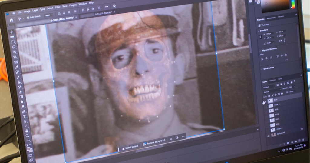 Old photograph aids in the identification of U.S. soldier's remains from the Korean War following unsuccessful modern forensic tests.