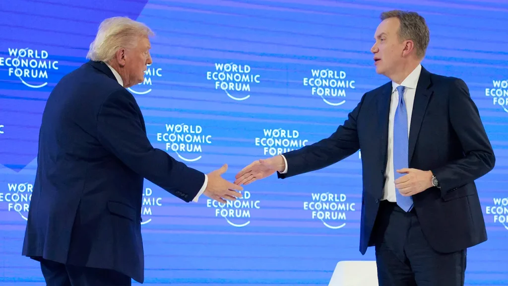 [President and CEO of the World Economic Forum resigns amid scrutiny over ties to Epstein.