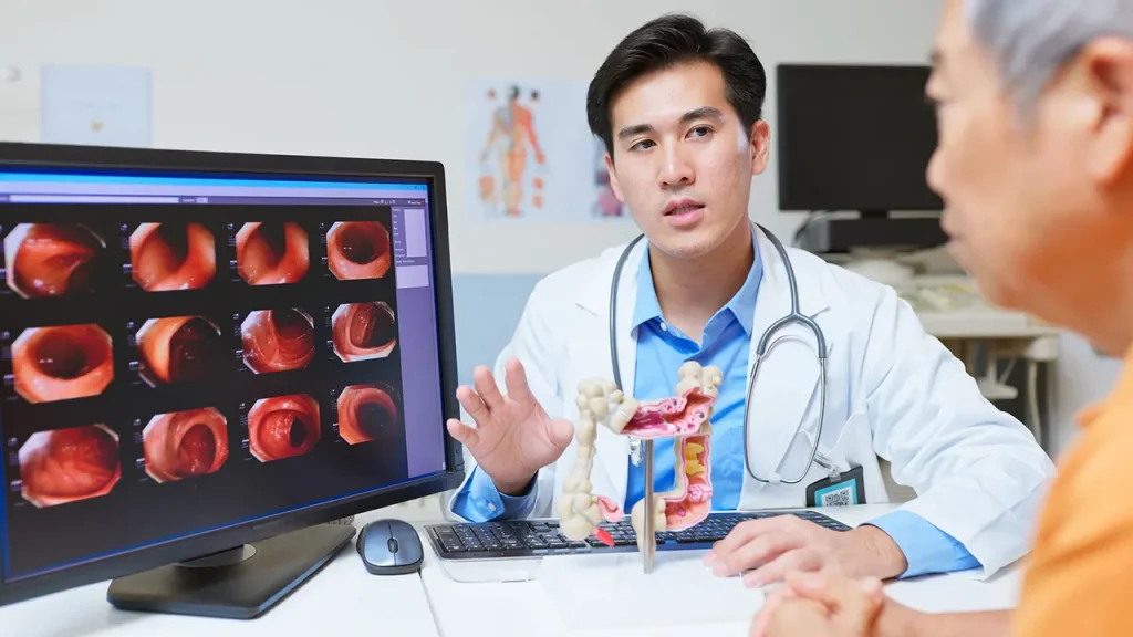Research indicates a potential connection between gut bacteria viruses and the risk of colorectal cancer.