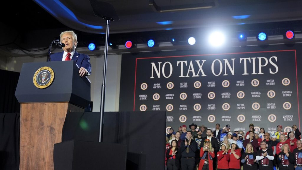 Service industry employees anticipate tax benefits for the current year, though they view it as a temporary solution.