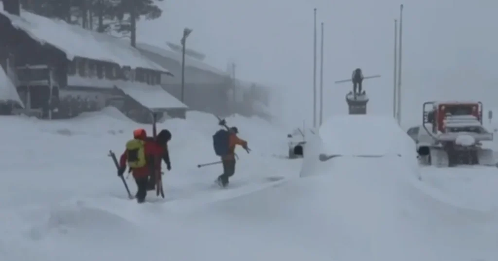 Ski group's decision to remain on trip raises concerns following avalanche warning near Lake Tahoe, California