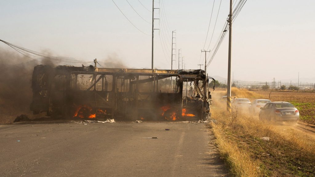 Soccer games delayed following the Mexican army's elimination of drug lord El Mencho close to World Cup host location.