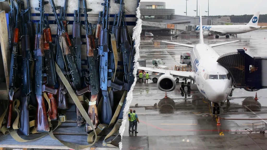 [U.S. Citizen Detained in Russia Following Discovery of Kalashnikov Rifles in Luggage, According to Reports