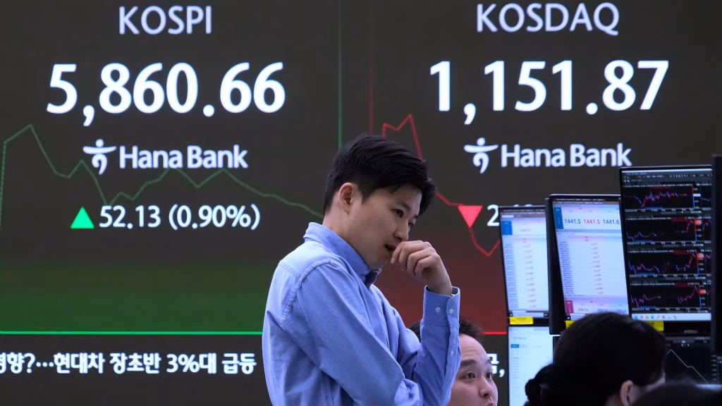 US futures decline as most Asian markets experience gains following Supreme Court's decision to overturn Trump's tariffs.