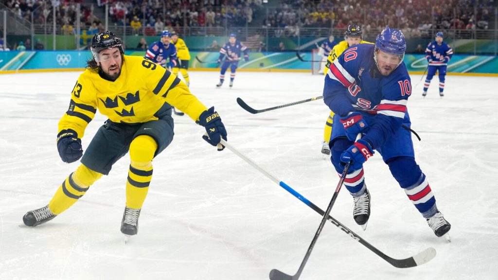 USA men's hockey secures Olympic medal matchup following victory against Sweden