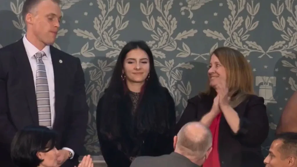 Virginia mother commends Trump for highlighting her daughter's experience during State of the Union address.