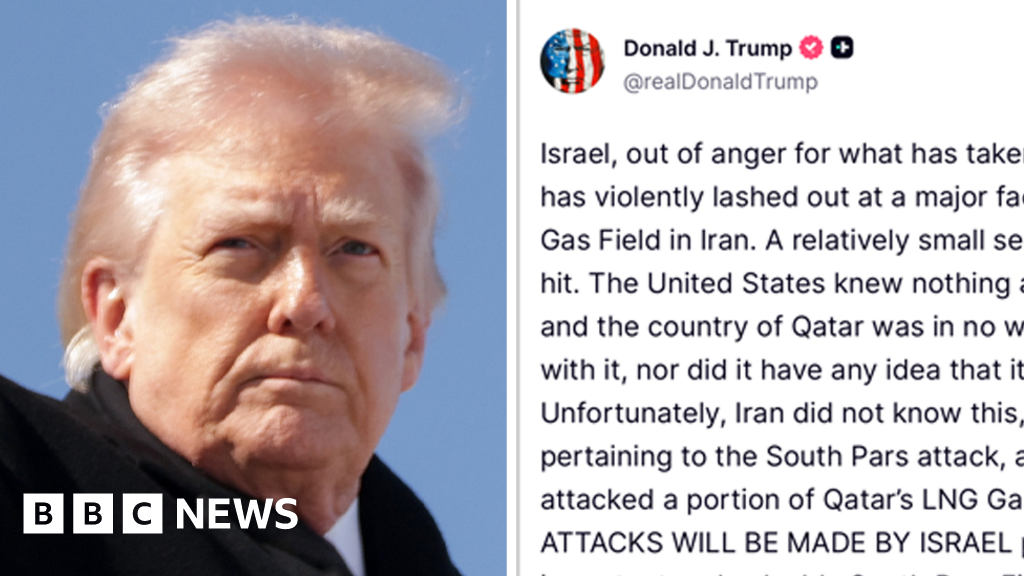 [Analysis of Trump's Statement Following Gas Field Attacks: A Look at US-Israel Coordination on Iran Policy