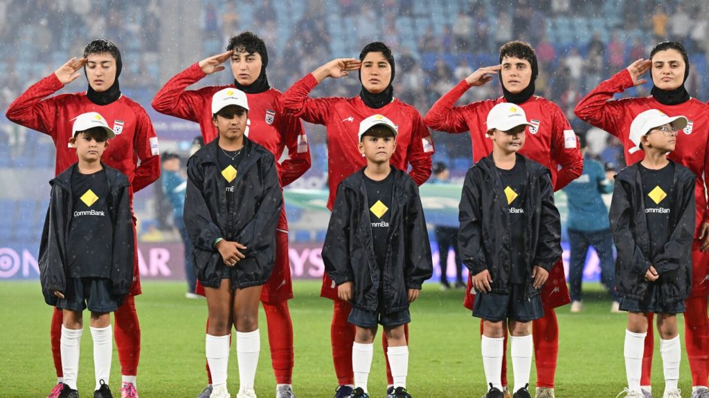 Australia offers refuge to five athletes from the Iranian women's soccer team.