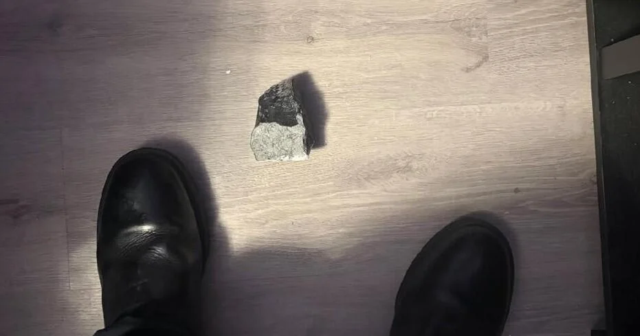 Authorities report potential meteorite impact in residential area of Houston.