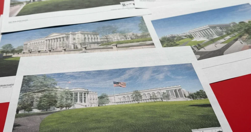 Committee evaluating Trump's ballroom proposal will consider public feedback from critics of the initiative.