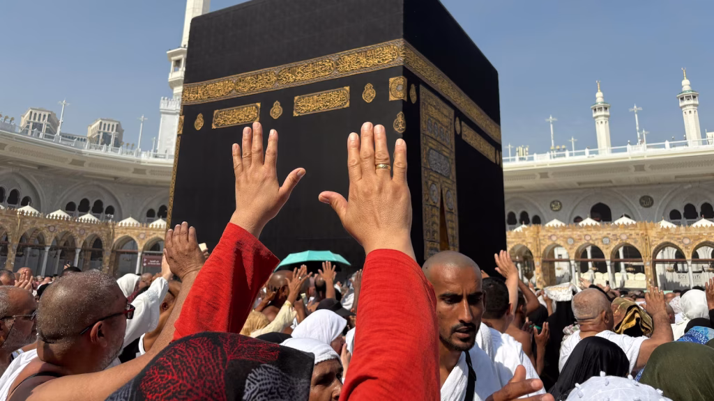 Conflict in the Middle East disrupts travel plans for numerous Muslim pilgrims.