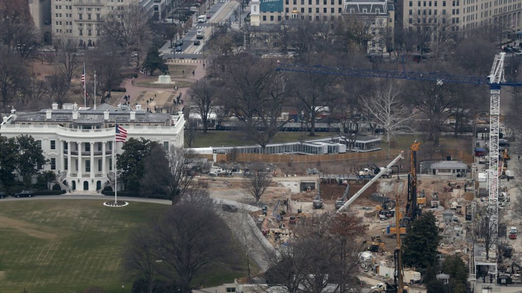 Court orders pause on White House ballroom construction pending Congressional approval